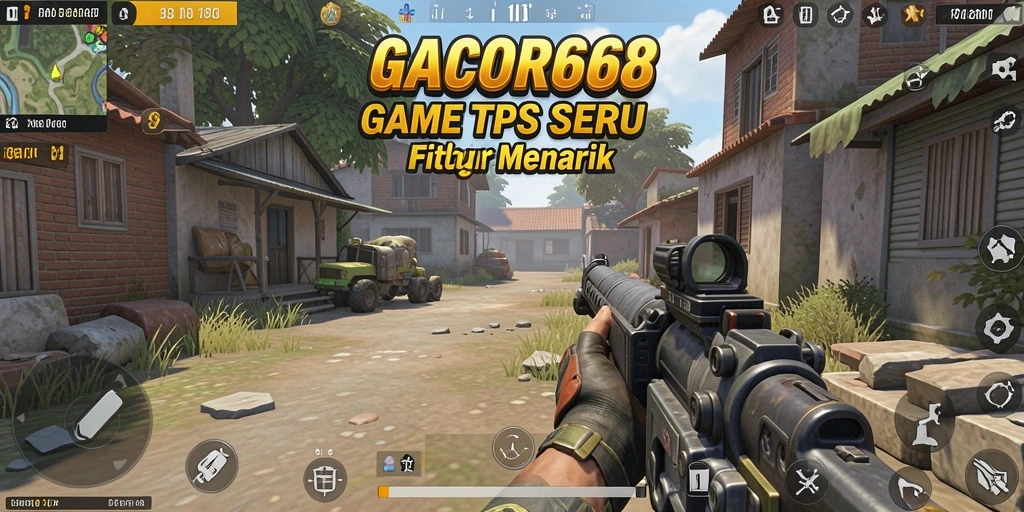 Screenshot gameplay GACOR668 menunjukkan aksi pertempuran seru.