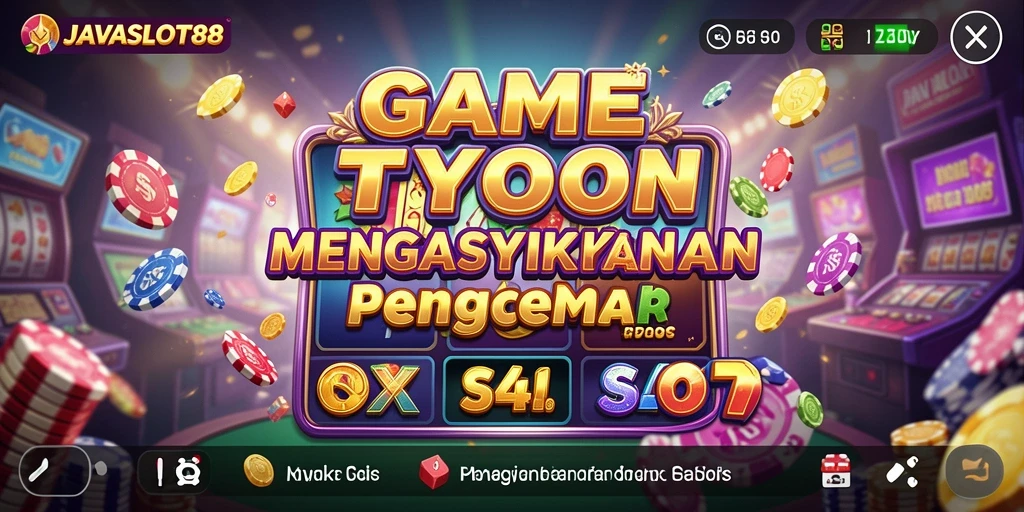 Screenshot utama JAVASLOT88 menampilkan gameplay Tycoon yang mendebarkan.