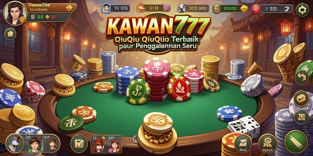 Tampilan gameplay QiuQiu yang menarik dan mengasyikkan.