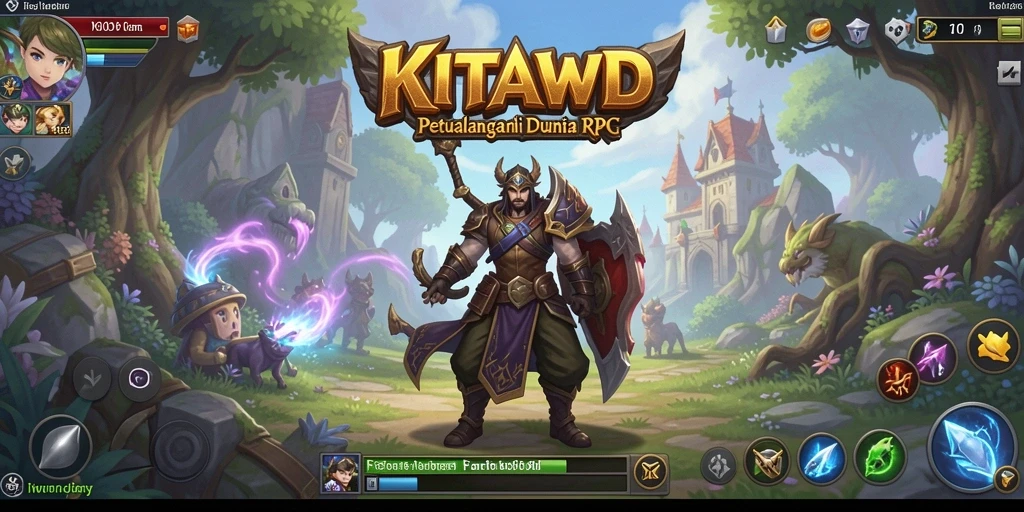 Tampilan gameplay <strong>KITAWD</strong> yang penuh aksi dan visual menakjubkan.