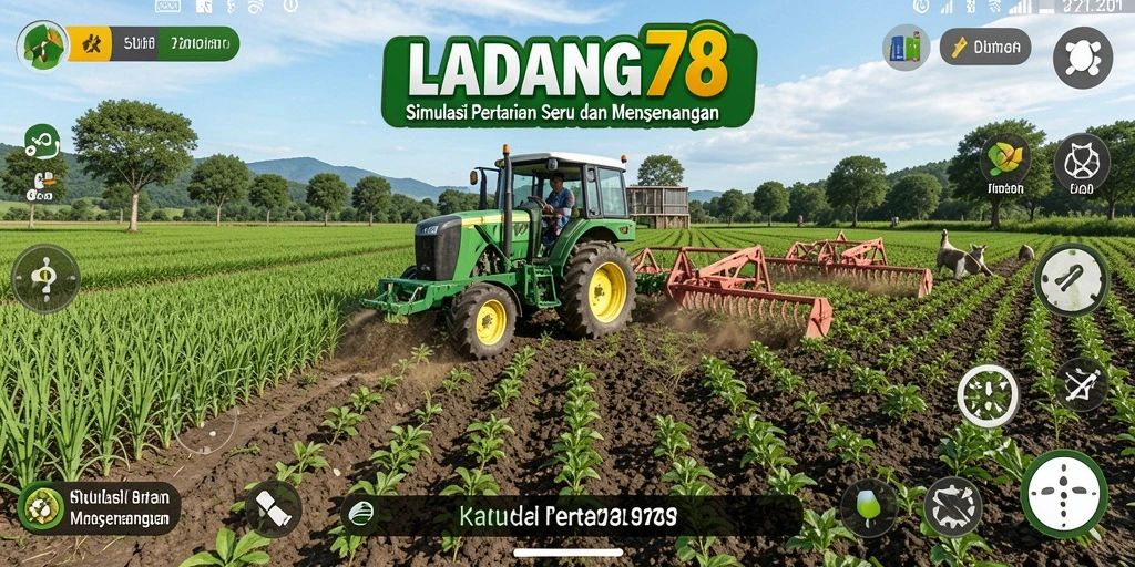 Tampilan gameplay LADANG78 yang menggembirakan dan interaktif.