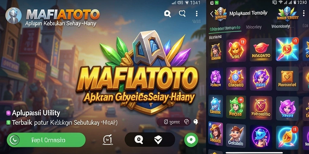 Tampilan antarmuka MAFIATOTO yang sederhana dan fungsional.