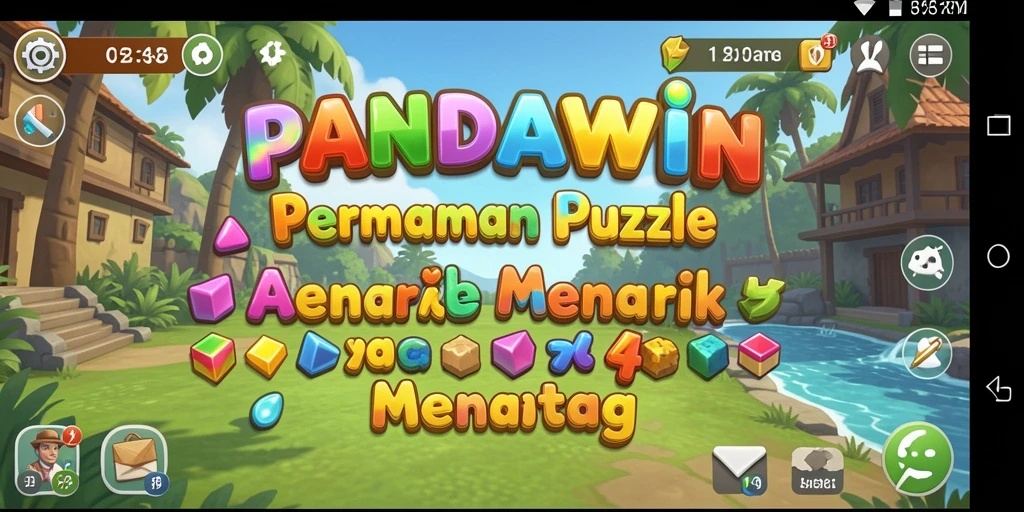 Tampilan gameplay PANDAWIN yang seru dan penuh tantangan.