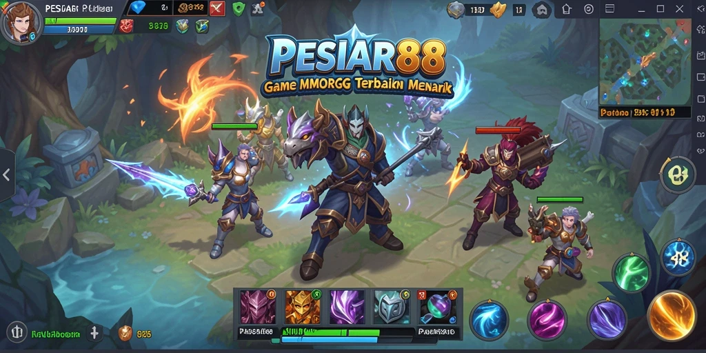 Tampilan gameplay PESIAR88 yang seru dan penuh aksi.