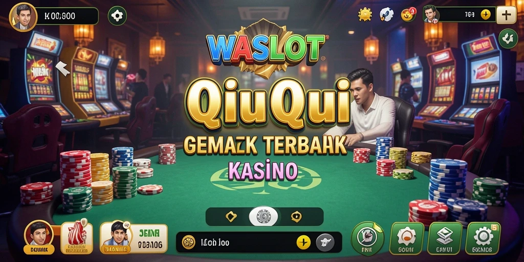 Tampilan gameplay WASLOT yang memukau di dalam medan permainan QiuQiu.